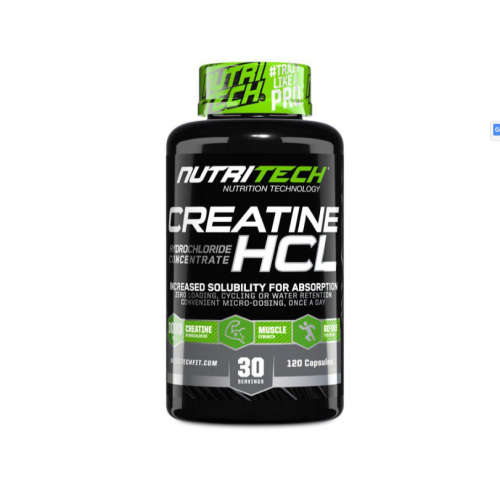 Creatine HCL 120 Capsules