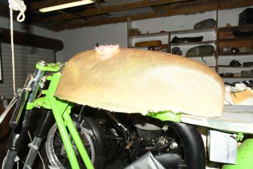 Café Racer Seat and Tank Moulds