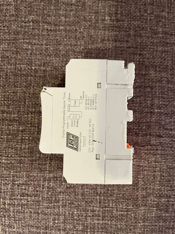 Hellerman Tyton Programmable Geyser switch
