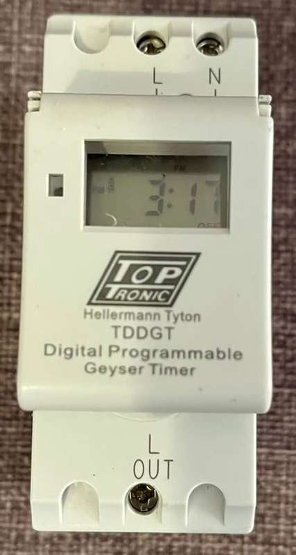 Hellerman Tyton Programmable Geyser switch