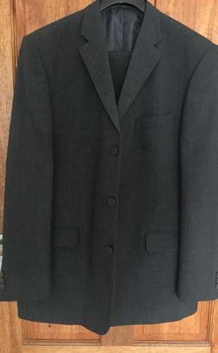 Grey Woolworths suit Large - 38" pants