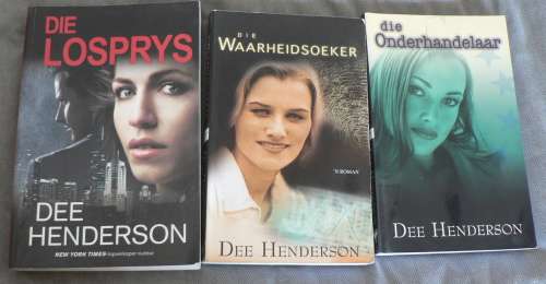 3 X Dee Henderson boeke in afrikaans