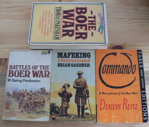 4 Softcover Boer War books