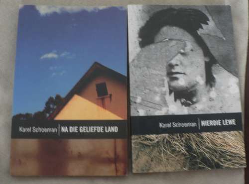 2 X Karel Schoeman boeke(slapband)