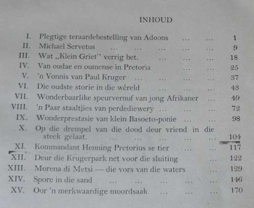 Spore in die sand en ander verhale deur Eugene N. Marais