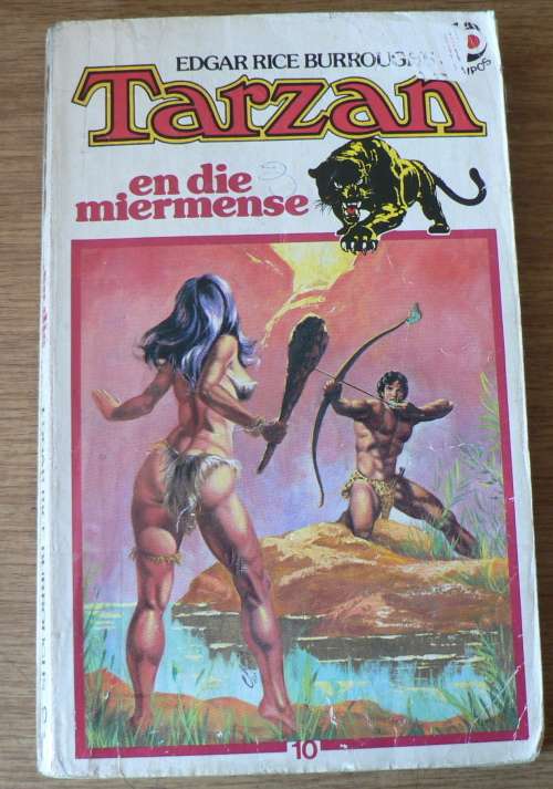 Tarzan en die miermense deur Edgar Rice Burroughs(slapband)