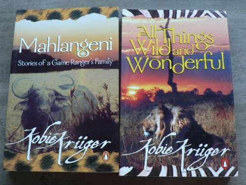 2 South African nature books by Kobie Kruger