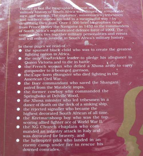 South African Military who`s who by Ian Uys