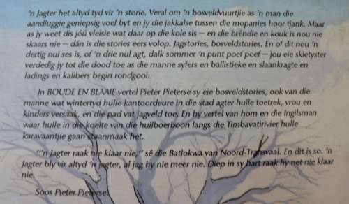 Boude en Blaaie en nog `n paar Bosveldstories deur Pieter Pieterse
