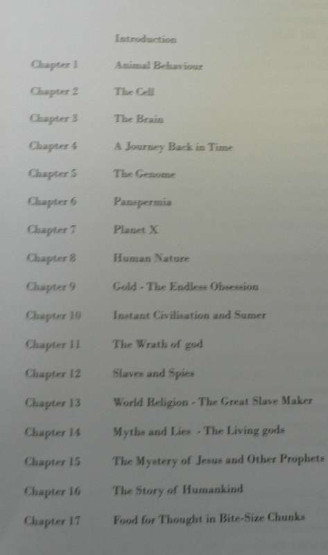 Slave species  of god by Michael Tellinger.