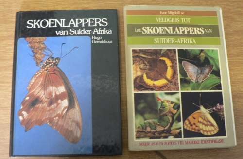 2 X Skoenlapper gidse in Afrikaans(butterflies)