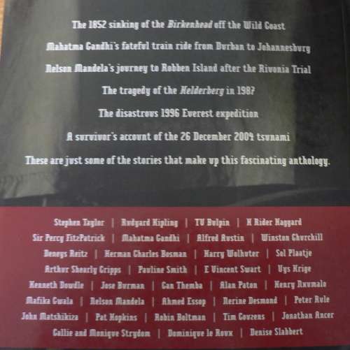 Worst Journeys, an Anthology of South African travel disasters compiled by Hopkins and Hilton Barber