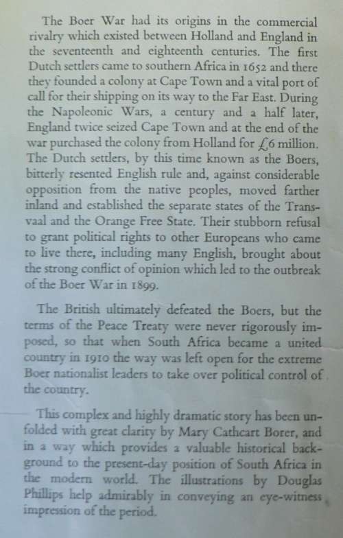 The Boer war by Mary Cathcart Borer(Anglo-Boer war)