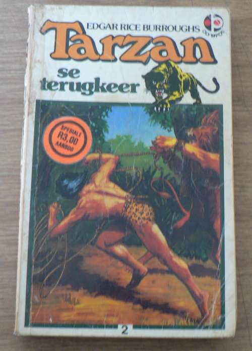 Tarzan se terugkeer deur Edgar Rice Burroughs(slapband)