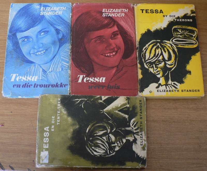 4 x Tessa boeke deur Elizabeth Stander(Tessa reeks vir dogters)