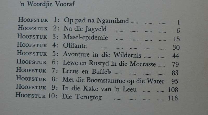 3 X Afrikaanse jagboeke(jagboeke in Afrikaans)