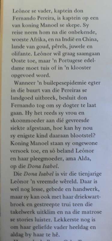 Leonor van die Dona Isabel(pragtige avontuurverhaal vir die jeug)