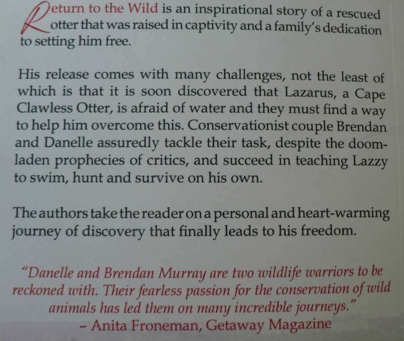 Return to the Wild by Danelle and Brendan Murray( South African nature book)