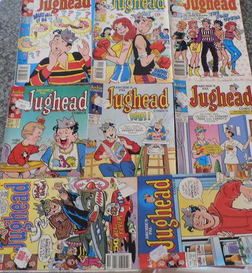 Archie comics- JUGHEAD x 8 (lot 3)