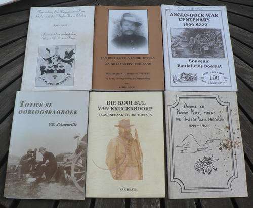 Boereoorlog-Sagtebandboekieversameling. 21 items (posgeld ingesluit)