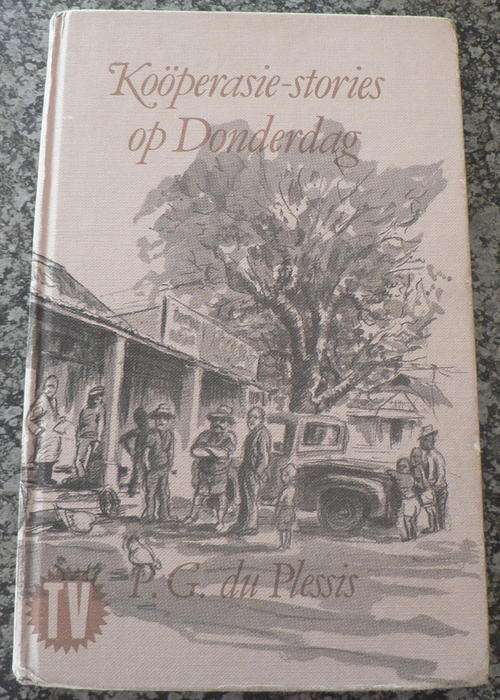 P.G. du Plessis: Speserye, Kooperasie-stories op Donderdag.