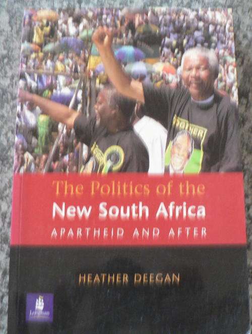 South African political history: The politics of the new South Africa,apartheid and after.