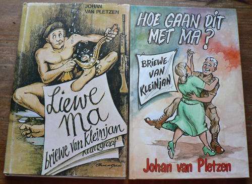 2 X Kleinjan boeke deur Johan v. Pletzen (Grensoorloglektuur)
