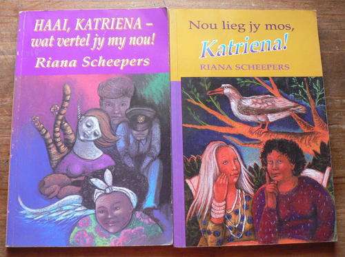 2 X Katriena boekies deur Riana Scheepers. Prys verlaag
