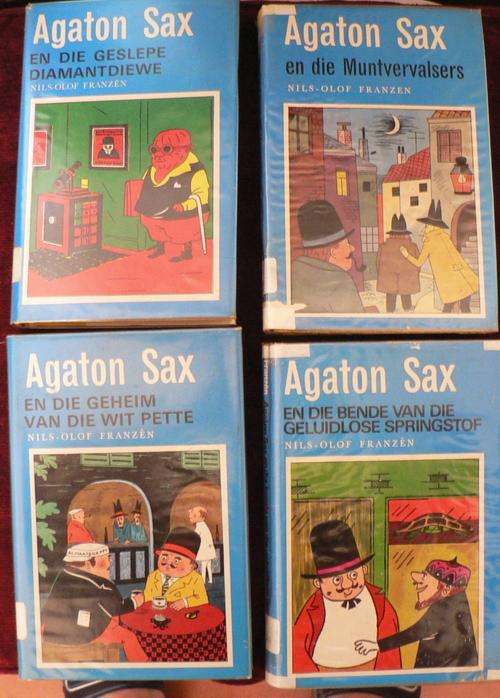 4 x Agaton Sax boeke(Kleinhond stock clearance)