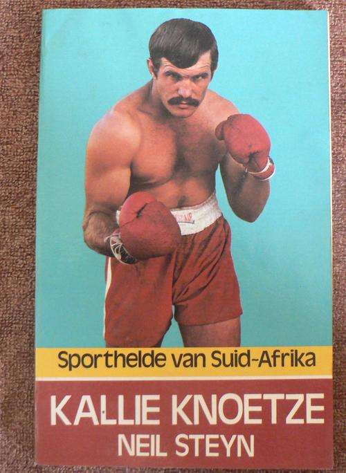 KALLIE KNOETZE deur Neil Steyn. Sporthelde van Suid-Afrika.