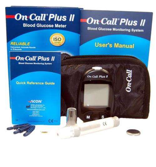 On Call Plus Blood Glucose Monitor