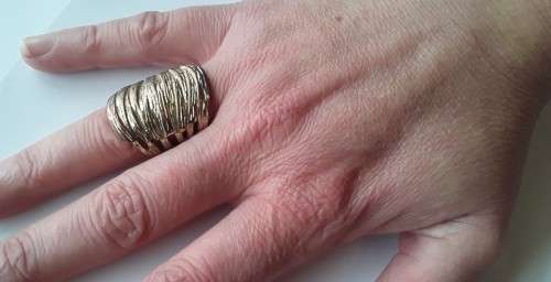 Vintage lot of costume rings.  1 bid for all!