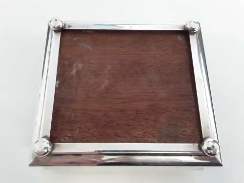 Art Deco `WMF` silver-plated trinket box.