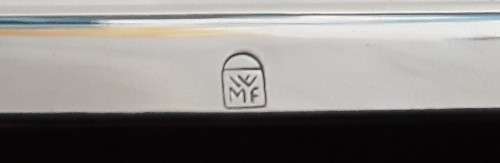 Art Deco `WMF` silver-plated trinket box.