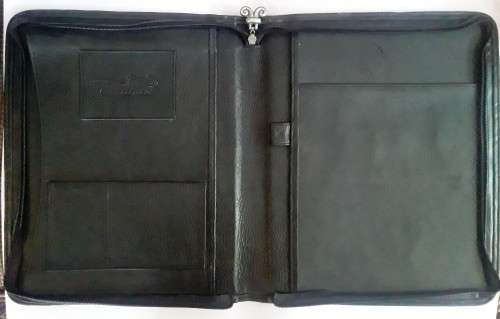 Original Carrol Boyes genuine leather A4 folder