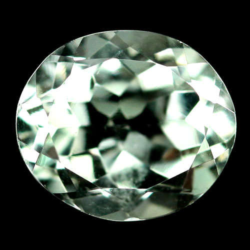 ### 3.60 CT AAA! NATURAL! GREEN URUGUAY AMETHYST OVAL ###