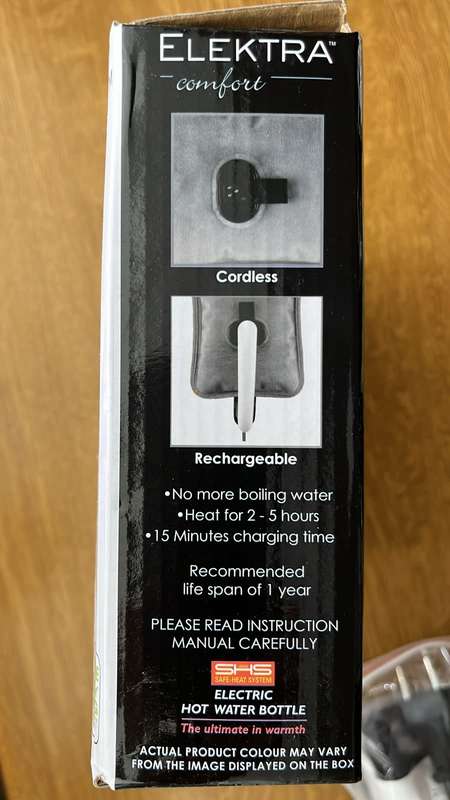 Rechargeable Hot Water Bottle