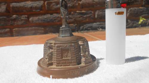 Miniature Paul Kruger Statue