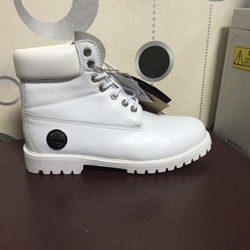 Timberland Mens 6-Inch Premium Waterproof Boots All White