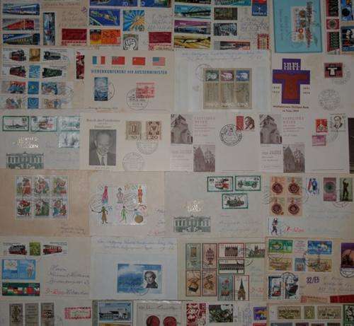 GERMAN COVERS (MAINLY DDR) - 175 ITEMS - COMMERCIAL COVERS, POSTCARDS, POSTAL HISTORY & FDC'S