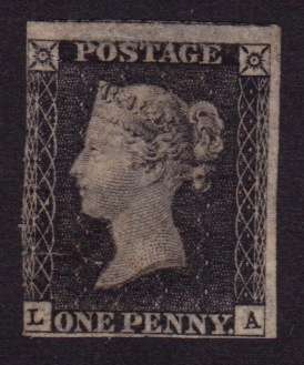 RARITY!!! The World's FIRST STAMP  PENNY BLACK MINT - CAT R93500 - EXTREMELY RARE RARE
