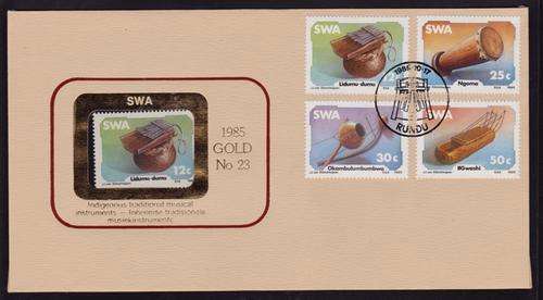 SWA GOLD FDC #23 - LIMITED EDITION #110 OUT OF ONLY 150 ISSUED
