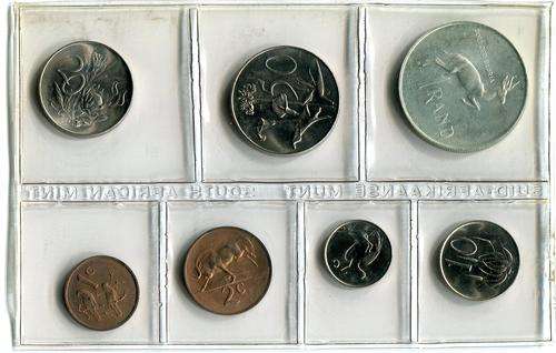 1967 SOUTH AFRICAN COIN SET (AFRIKAANS)