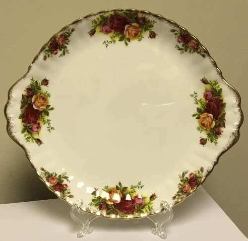Royal Albert Old Country Roses Cake Plate
