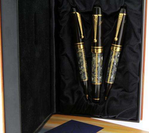 MONTBLANC MEISTERSTUCK LIMITED EDITION ALEXANDRE DUMAS FB+MP+BP