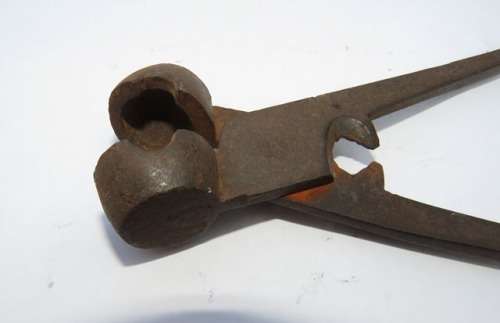 Antique Lead Musket Bullet casting tool.