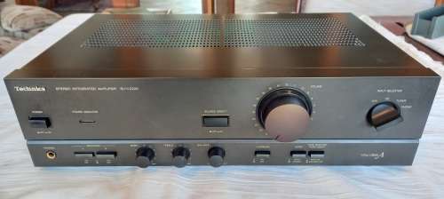 Amplifier TECHNICS, Model SU-VZ220 black, Stereo Integrated.