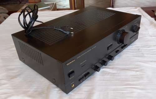 Amplifier TECHNICS, Model SU-VZ220 black, Stereo Integrated.