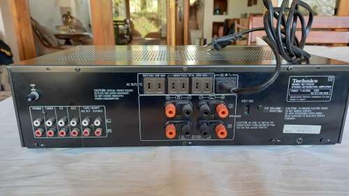Amplifier TECHNICS, Model SU-VZ220 black, Stereo Integrated.