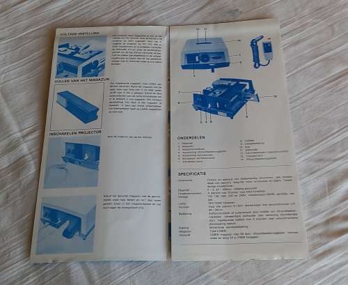 PALLAS Photo Slides Projector for 35mm photo slides.